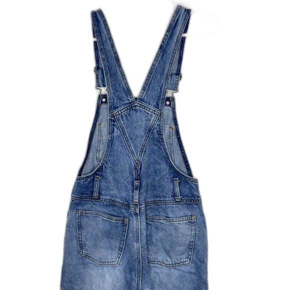 J. Galt Denim Carpenter Overalls Women S 100 % Cotton Wide-Leg Vintage Y2K - Picture 4 of 8